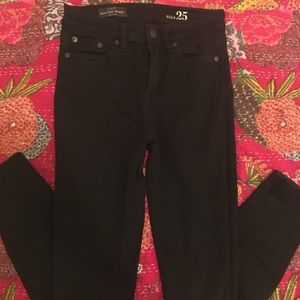 Jcrew Lookout Highrise Black 26P and 25